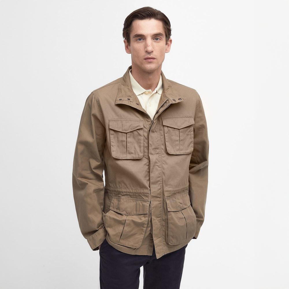 Barbour Belsfield Casual Jacket hnědá