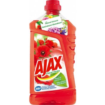 Ajax Floral Fiesta Red Flowers červený univerzální čistič 1 l