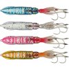 Návnada a nástraha SAVAGE GEAR Swimsquid Inchiku 9,7cm 150g White Glow