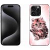 Pouzdro a kryt na mobilní telefon Apple mmCase Gelové iPhone 15 Pro Max - roztomilé kotě