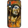 Pouzdro a kryt na mobilní telefon Samsung Pouzdro TopQ DARK Samsung A50 silikon Bob Marley