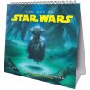 Kalendář CurePink Oficiální stolní Star Wars|Hvězdné války: Classic 16 x 17,5 cm [82025] 2025