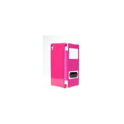 Pouzdro ForCell S-View Sony D6503 Xperia Z2 růžové – Zboží Mobilmania