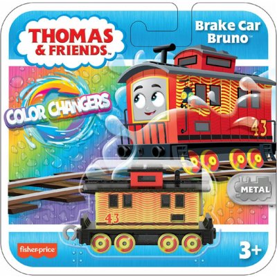 Mattel Fisher-Price Tomáš a přátelé COLOR CHANGERS TAHACÍ KOVOVÁ MAŠINKA Bruno – Zboží Dáma