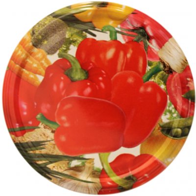 Chomik Víčko FI 82 RTS 6z ZELENINA - PAPRIKA SE ZELENINOU K.660ks W10/3796/2956 – Zboží Dáma