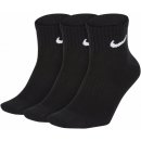 Nike ponožky Everyday LTWT Ankle 3-Pair Black Černá