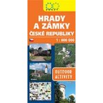 Hrady a zámky České republiky - 1:800 000 – Sleviste.cz