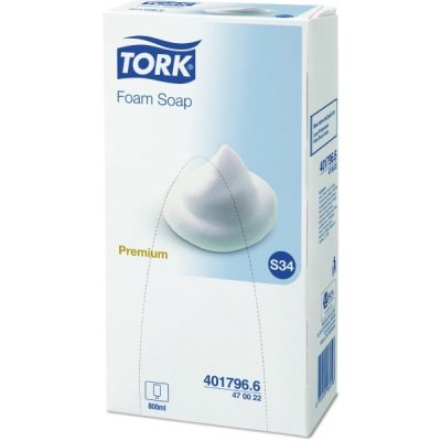 Tork Pěnové mýdlo lehce parfemované do dávkovačů TORK, 0,8 l, 2250 dávek – Zboží Mobilmania