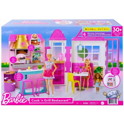 Barbie RESTAURACE HERNÍ SET – Zbozi.Blesk.cz