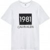 Dámská Trička Calvin Klein S S Crew Neck QS6343E-100