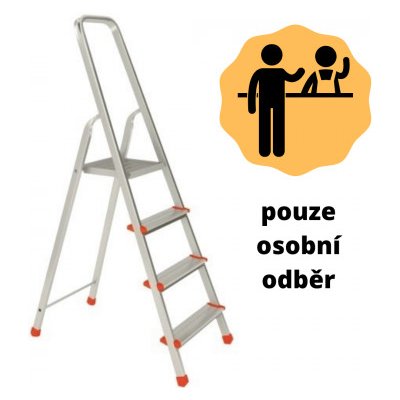 Alve Eurostyl schůdky 4 příčky 141 cm 2914 – Sleviste.cz