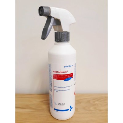 Septoderm Spray s rozprašovačem dezinfekce pokožky 500 ml – Zboží Mobilmania