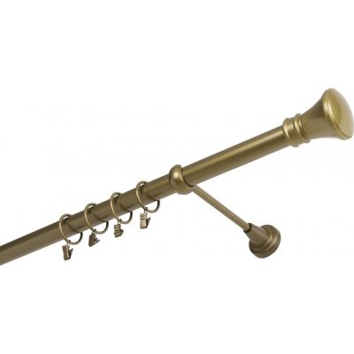 HEBR Garnýž Žezlo antická zlatá 320 cm – Zboží Mobilmania