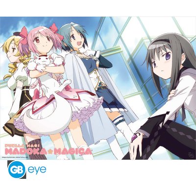 PUELLA MAGI MADOKA MAGICA - Poster Chibi 52x38 - Madoka & Group, GBYDCO275 – Zboží Mobilmania