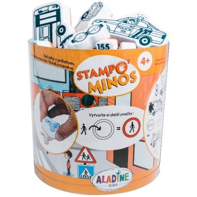 StampoMinos Razítka s příběhem Dopravní prostředky – Zboží Mobilmania