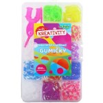 Kouzelné zaplétací gumičky 390ks příslušenství Loom bands – Hledejceny.cz