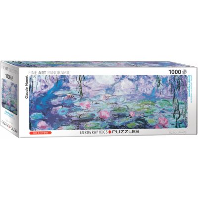EuroGraphics Claude Monet Waterlillies 1000 dílků – Zboží Mobilmania
