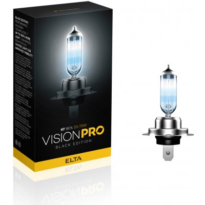 Elta VisionPro Black H7 Px26d 12V 55W 2 ks