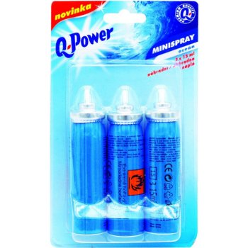 Q Power Minispray ocean náhradní náplň 3 x 15 ml