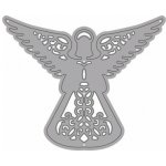 Wiler Vyřezávací šablona Anděl 75x65mm – Zboží Dáma