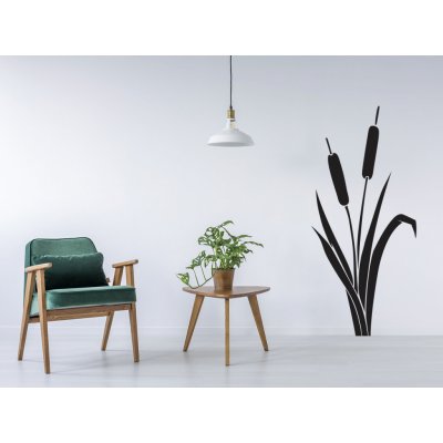 Nalepte.cz samolepka na zeď Rákos, rozměry 9 x 20 cm – Zboží Dáma