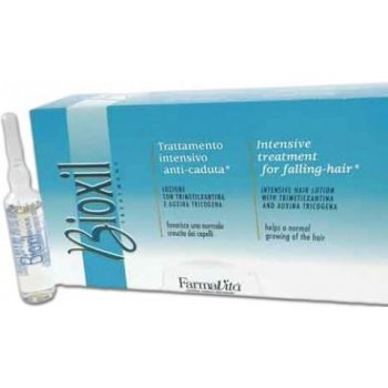 FarmaVita Bioxil ampulky proti vypadávaniu vlasov 12 x 8 ml