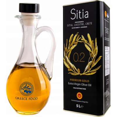 Sitia PREMIUM GOLD olivový olej Extra panenský 5 l – Zboží Dáma