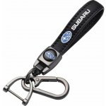 Přívěsek na klíče SUBARU bílá kůže – Sleviste.cz