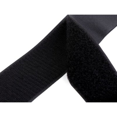 Suchý zip háček + plyš šíře 50 mm METRÁŽ - 2 černá – Hledejceny.cz