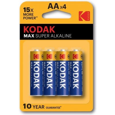 KODAK MAX AA 4ks 30952867 – Zbozi.Blesk.cz