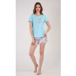 Vienetta Secret Ellie dámské šortky světle tyrkysová – Zboží Dáma