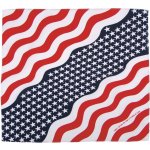 Šátek MFH Bandana hvězdy a pruhy červeno modro bílý – Sleviste.cz