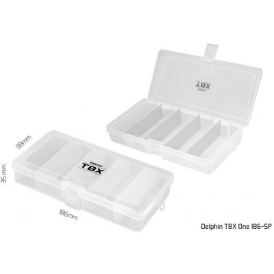 Delphin krabička TBX One 186-5P 186x98x35 mm – Hledejceny.cz