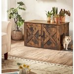 Goleto Kočičí skříňka hnědá 80 x 53 x 49,2 cm – Zbozi.Blesk.cz