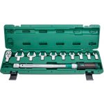 Jonnesway Momentový klíč 1/2" 40-200 Nm, s výměnnými plochými klíči 13-30mm T30200NS – Zboží Mobilmania