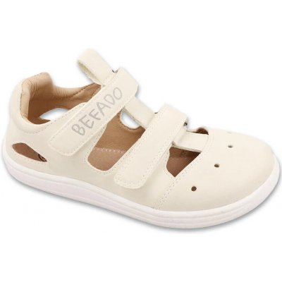 BEFADO 005X006 sandálky BAREFOOT KIDDY béžové – Hledejceny.cz