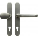 Richter Dveřní kování pro plastové dveře Czech RHD.0030.92.F9, imitace nerezu – Zboží Mobilmania