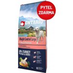 Ontario Large Weight Control Turkey & Potatoes & Herbs 12 kg – Hledejceny.cz