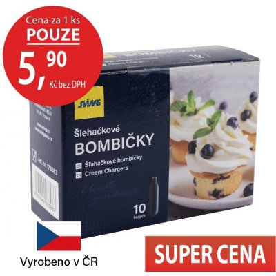 Sving Šlehačkové bombičky 10 ks – Hledejceny.cz