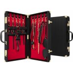 Ložnicové fantazie 11dílný BDSM kufr černý – Zboží Dáma