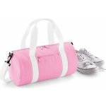 BagBase Mini Barrel Bag BG140S Růžová Classic Růžová/bílá 40 x 20 x 20 cm – Hledejceny.cz
