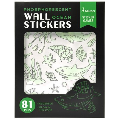 Mideer Dětské samolepky Oceán 81ks – Zboží Mobilmania