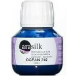 Darwi Barva na hedvábí Arasilk 50 ml 240 Ocean – Zboží Dáma