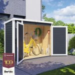 Bertilo Multi-Box 3 200 x 82 x 163 cm antracit – Hledejceny.cz