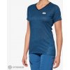 Cyklistický dres 100% Airmatic Woman's Short Sleeve dámský slate blue