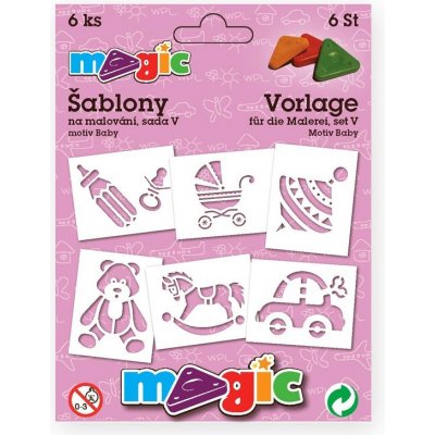 Papírové šablony MAGIC sada V Baby – Zboží Dáma