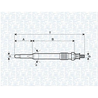 Žhavicí svíčka MAGNETI MARELLI 062900001304 – Sleviste.cz