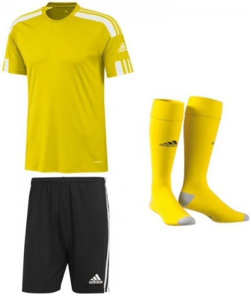 Adidas Squadra 21 GN5728 team Žlutá Bílá | Srovnanicen.cz