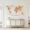 Nástěnné mapy Enjoy the Wood 3D nástěnná dřevěná mapa World Map Light Prime M