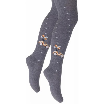 Steven chlapecké punčocháče 071/170 šedá melír – Sleviste.cz